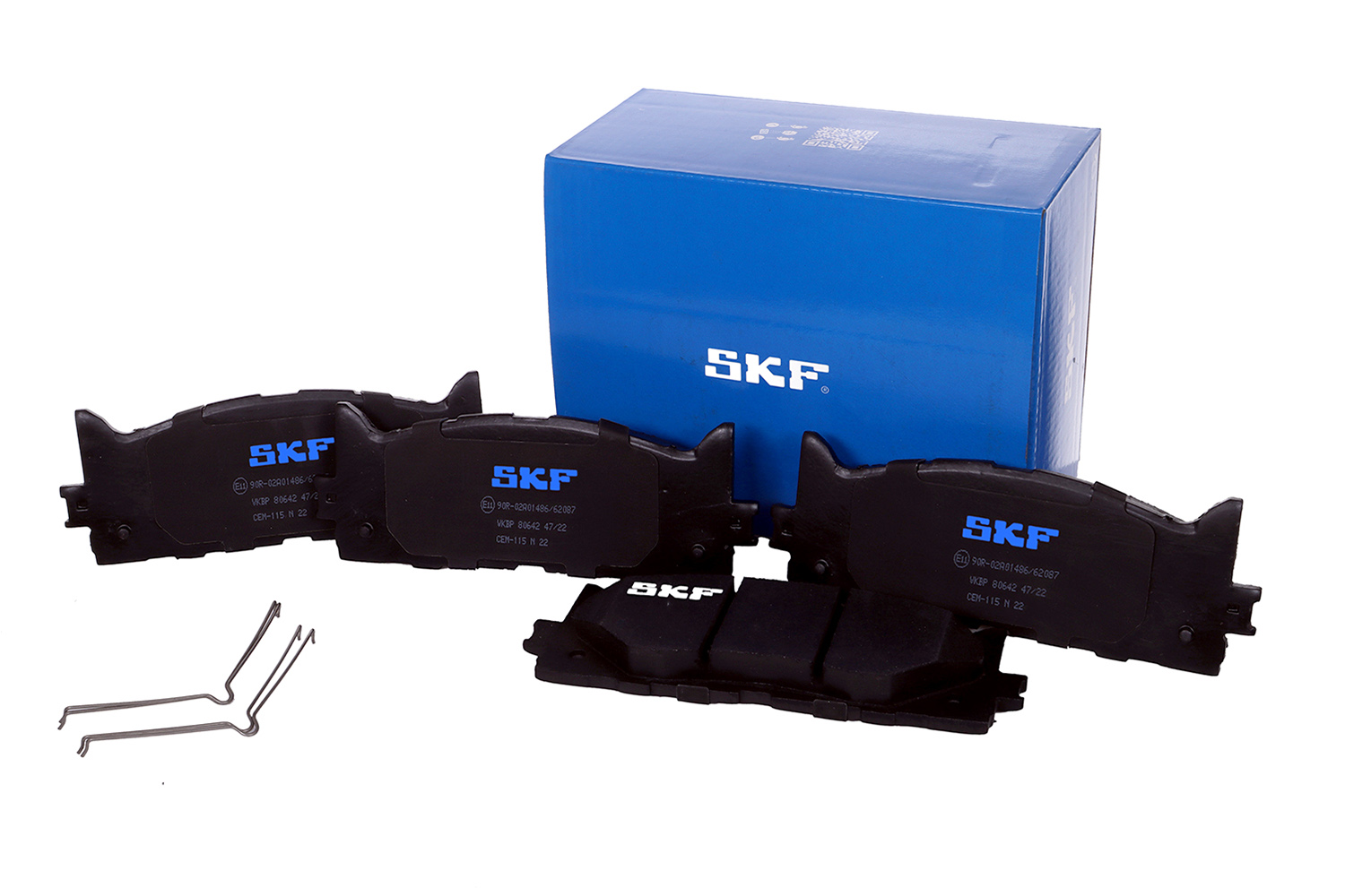 Brake Pad Set, disc brake - VKBP 80642 SKF