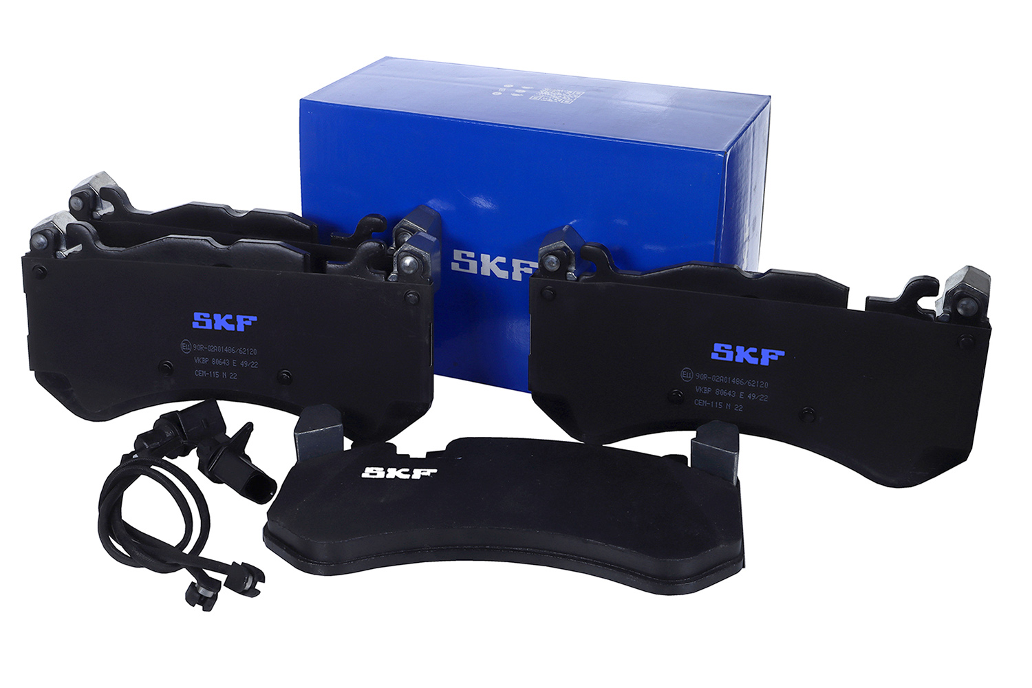 Brake Pad Set, disc brake - VKBP 80643 E SKF