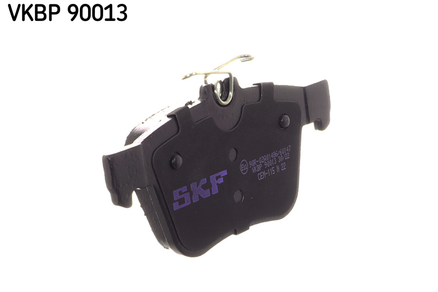 Комплект тормозных колодок, дисковый тормоз - VKBP 90013 SKF