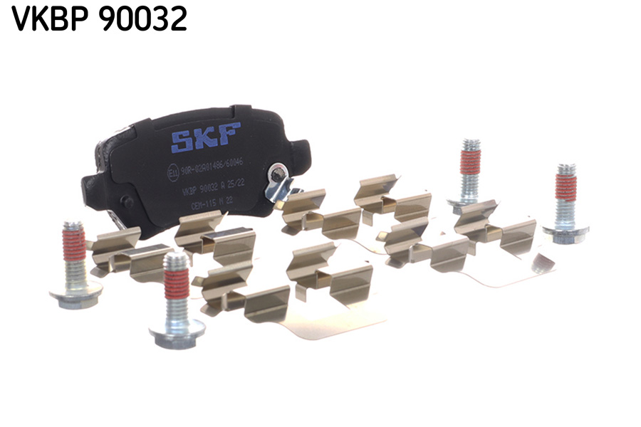 Brake Pad Set, disc brake - VKBP 90032 A SKF