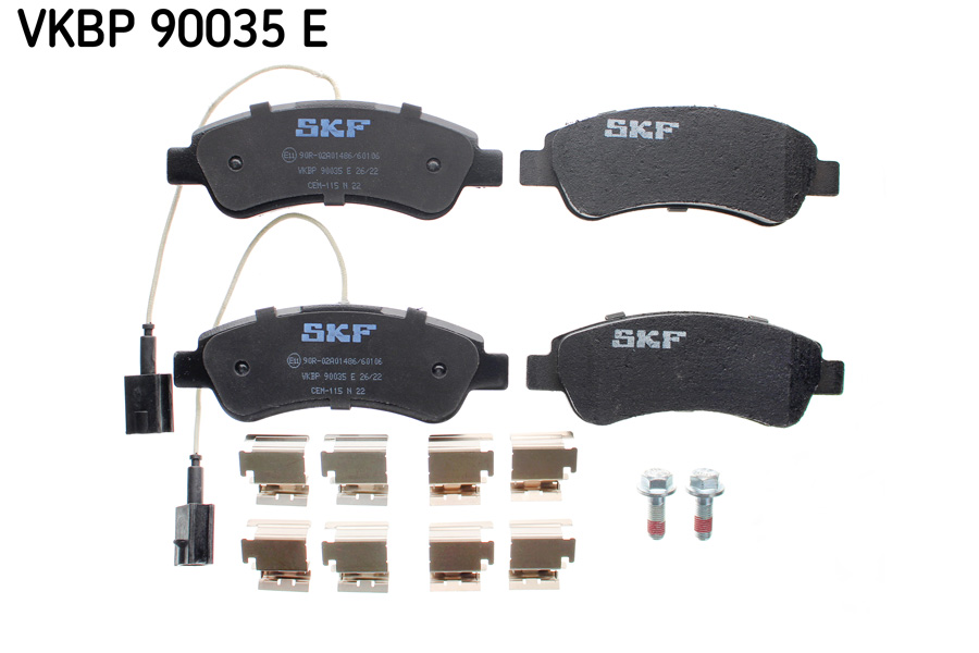 Brake Pad Set, disc brake - VKBP 90035 E SKF