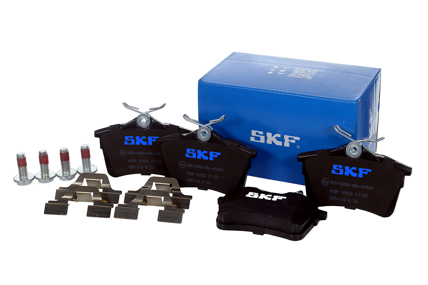 Brake Pad Set, disc brake - VKBP 90036 SKF