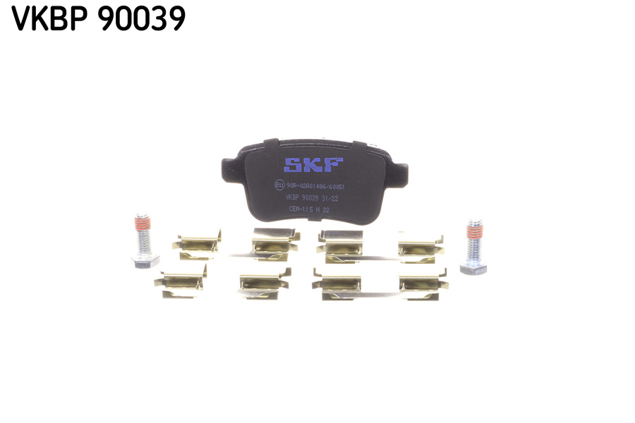 Brake Pad Set, disc brake - VKBP 90039 SKF