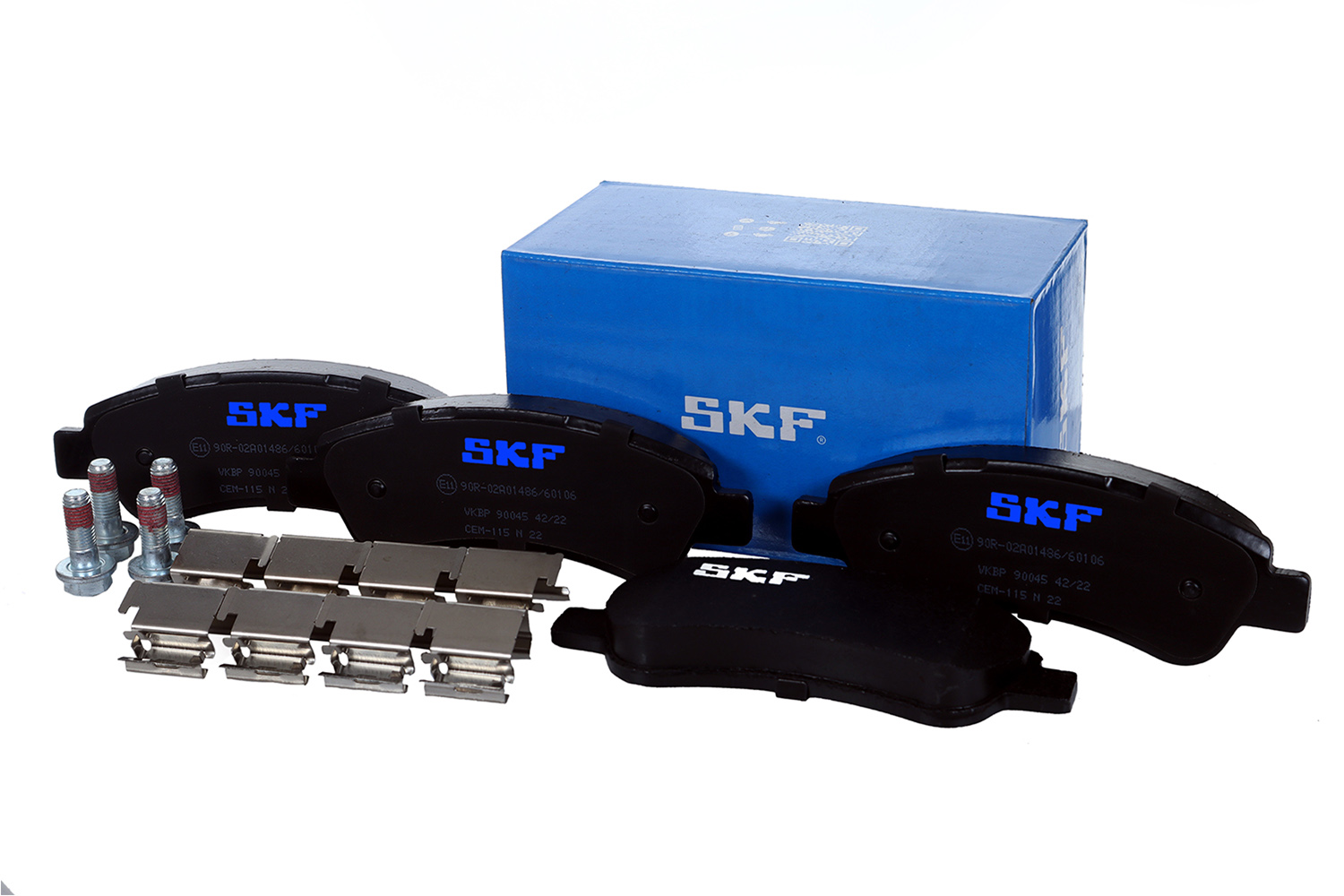 Brake Pad Set, disc brake - VKBP 90045 SKF