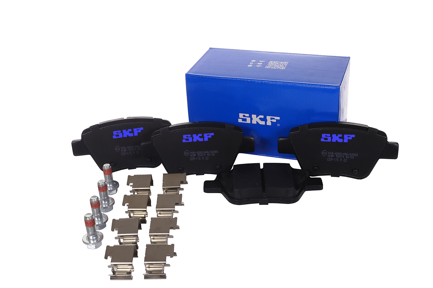 Brake Pad Set, disc brake - VKBP 90070 SKF