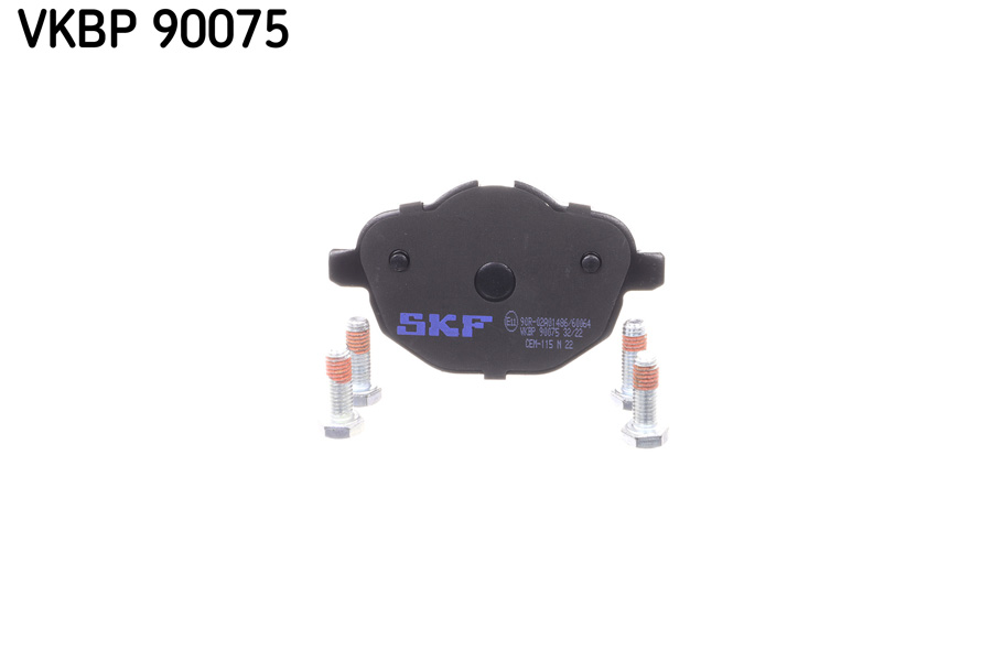Brake Pad Set, disc brake - VKBP 90075 SKF