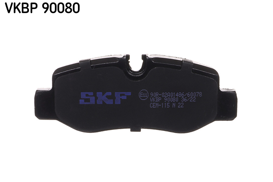 Brake Pad Set, disc brake - VKBP 90080 SKF