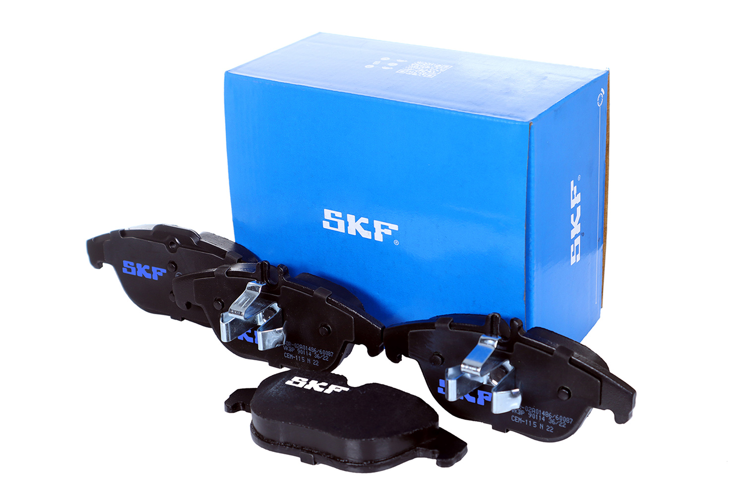 Brake Pad Set, disc brake - VKBP 90114 SKF