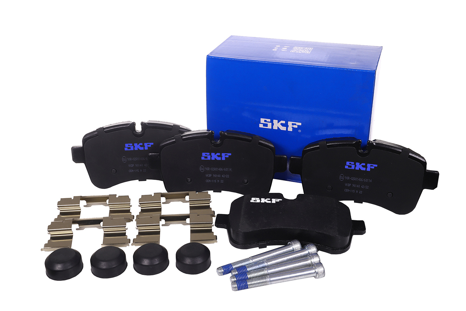 Комплект тормозных колодок, дисковый тормоз - VKBP 90140 SKF