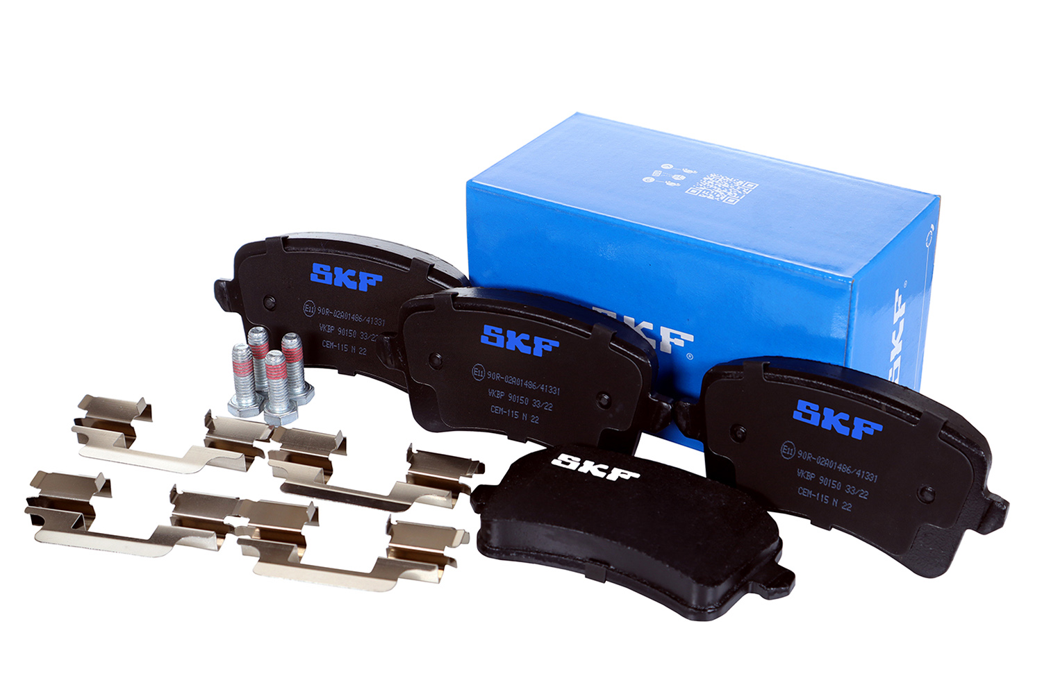 Kit pastiglie freno, Freno a disco - VKBP 90150 SKF