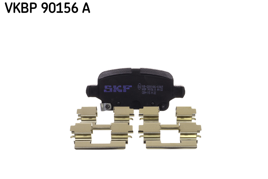 Brake Pad Set, disc brake - VKBP 90156 A SKF