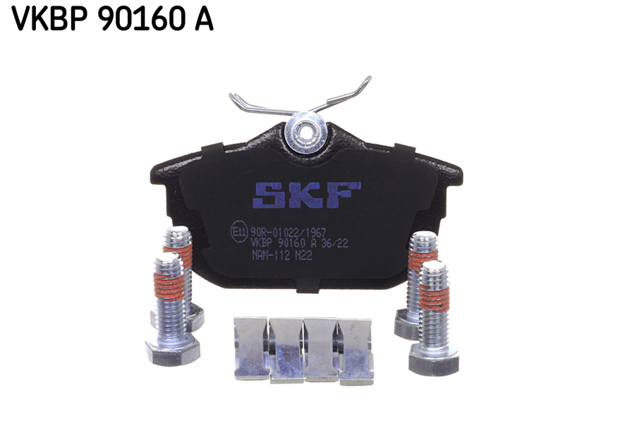 Brake Pad Set, disc brake - VKBP 90160 A SKF