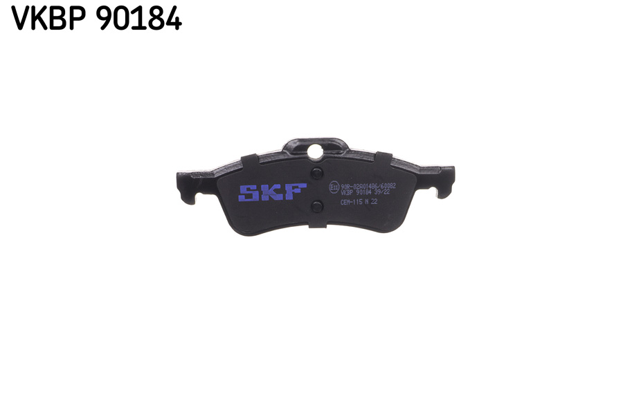 Brake Pad Set, disc brake - VKBP 90184 SKF
