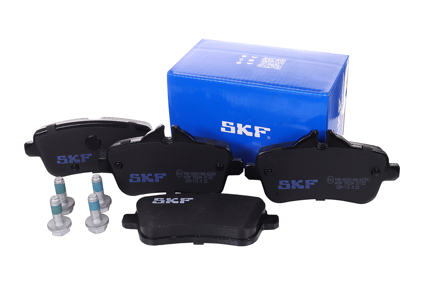 Комплект тормозных колодок, дисковый тормоз - VKBP 90234 SKF