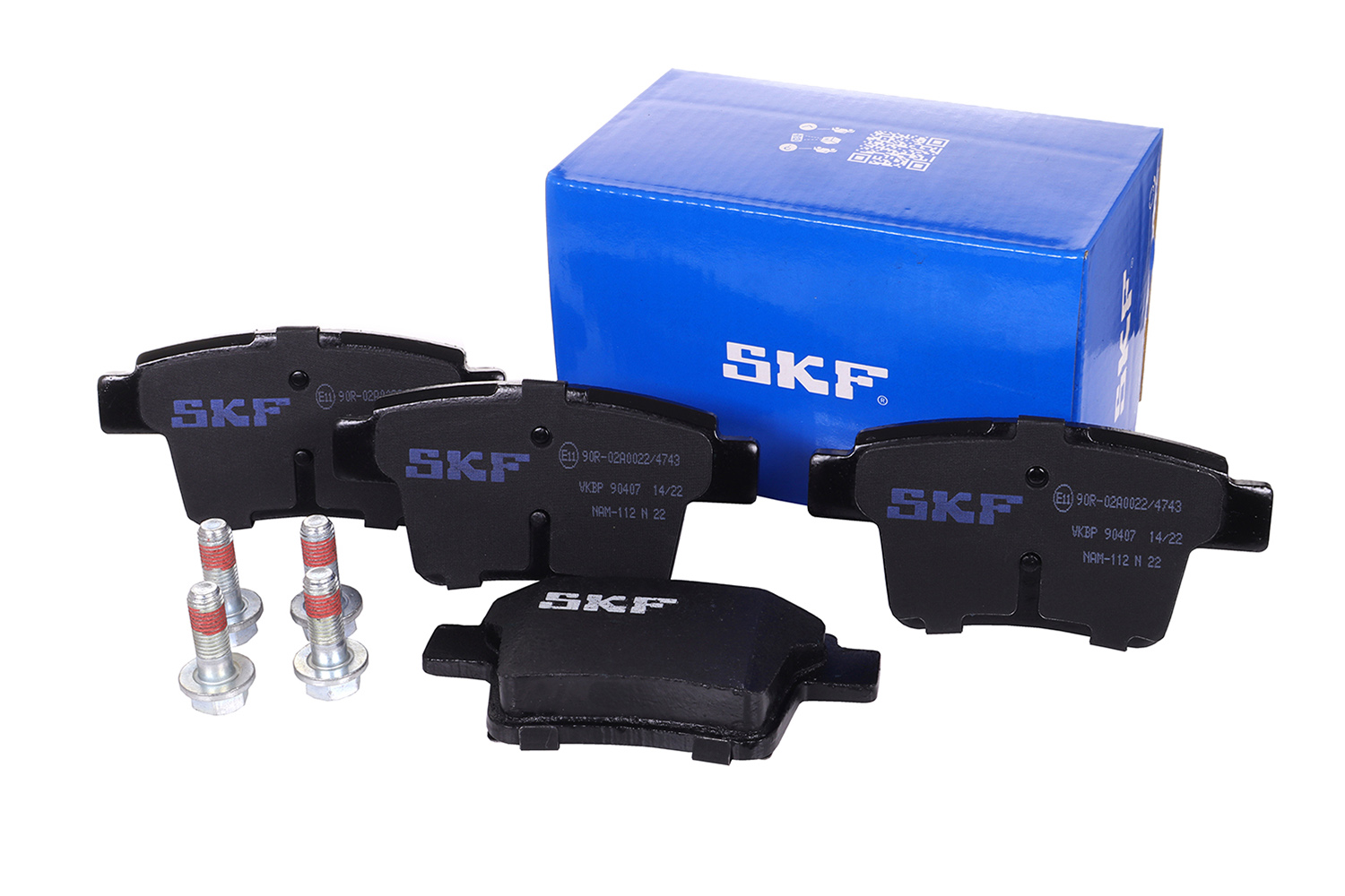 Brake Pad Set, disc brake - VKBP 90407 SKF