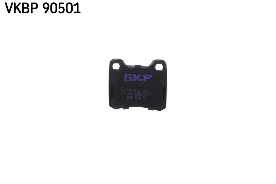 Brake Pad Set, disc brake - VKBP 90501 SKF