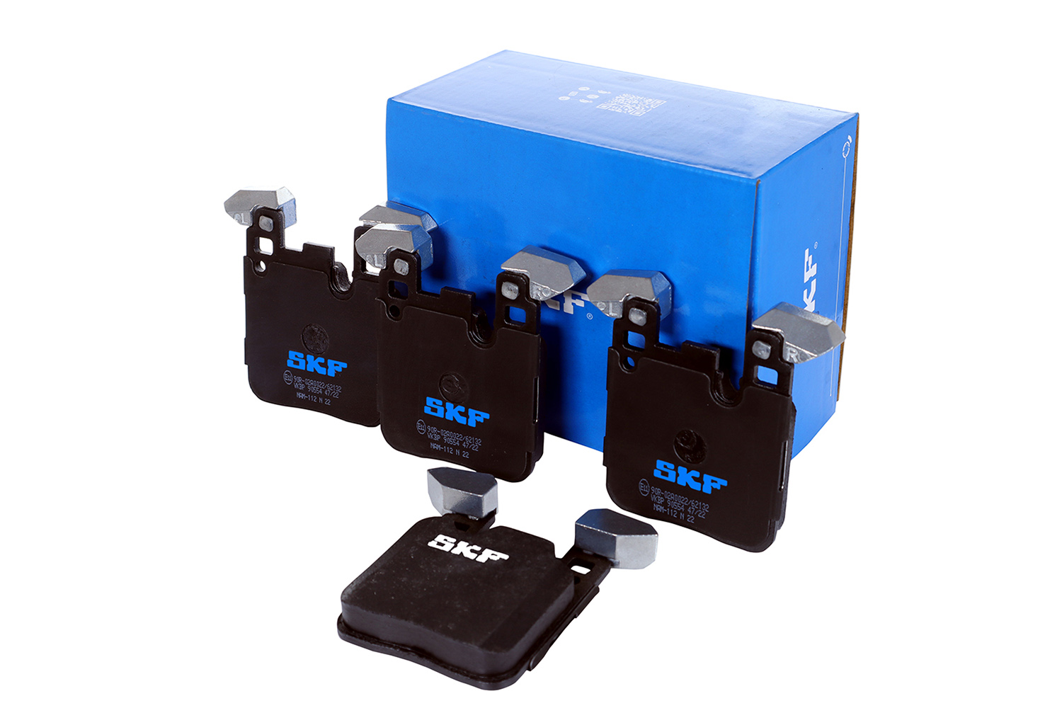 Brake Pad Set, disc brake - VKBP 90554 SKF