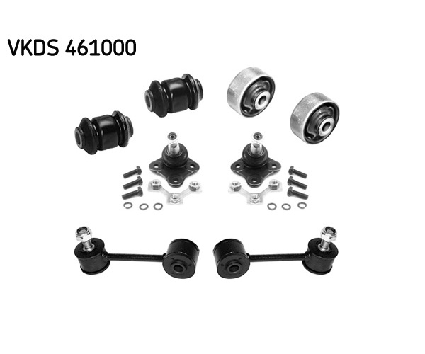 remonto komplektas, trauklė - VKDS 461000 SKF