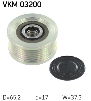 Dispositivo ruota libera alternatore - VKM 03200 SKF