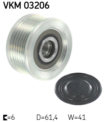 Generatorfreilauf - VKM 03206 SKF
