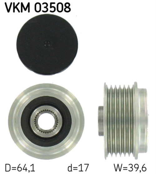 Alternator Freewheel Clutch - VKM 03508 SKF