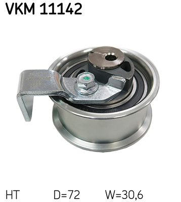 Tensioner Pulley, timing belt - VKM 11142 SKF