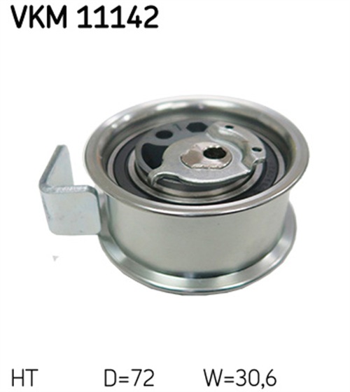 Tensioner Pulley, timing belt - VKM 11142 SKF