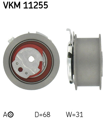 Tensioner Pulley, timing belt - VKM 11255 SKF