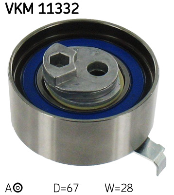 Tensioner Pulley, timing belt - VKM 11332 SKF