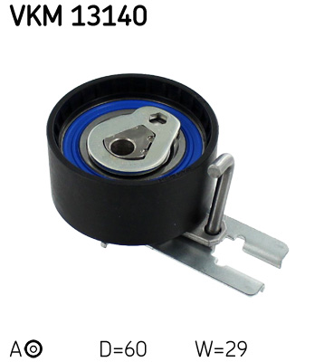 Tensioner Pulley, timing belt - VKM 13140 SKF