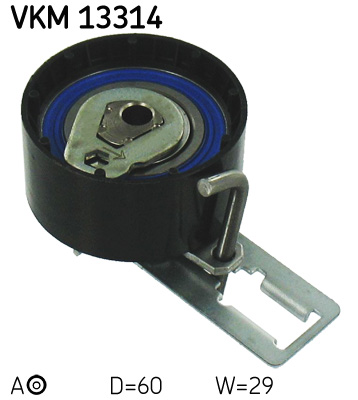 Tensioner Pulley, timing belt - VKM 13314 SKF