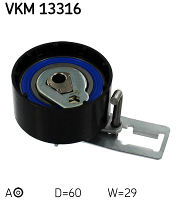 Tensioner Pulley, timing belt - VKM 13316 SKF