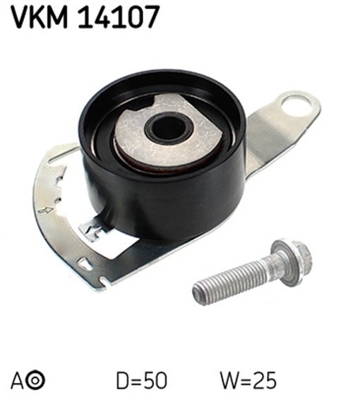 Tensioner Pulley, timing belt - VKM 14107 SKF