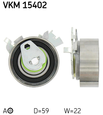 Tensioner Pulley, timing belt - VKM 15402 SKF