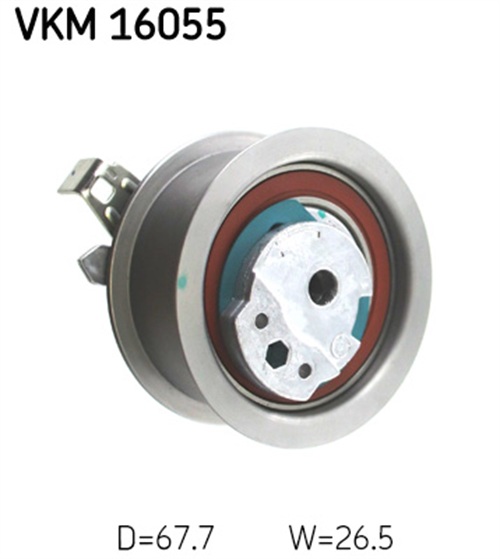 Tensioner Pulley, timing belt - VKM 16055 SKF