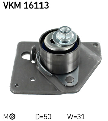 Tensioner Pulley, timing belt - VKM 16113 SKF