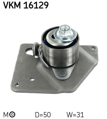 Tensioner Pulley, timing belt - VKM 16129 SKF