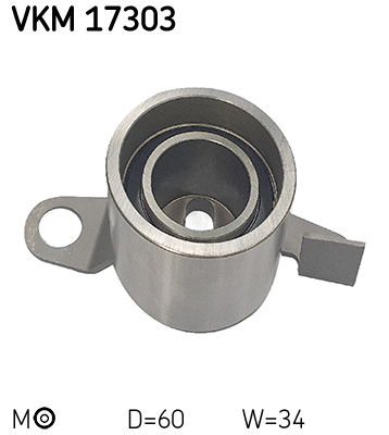 Tensioner Pulley, timing belt - VKM 17303 SKF
