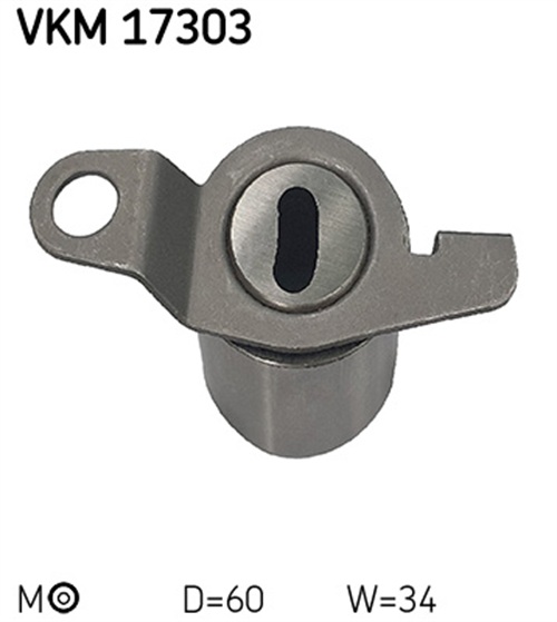 Tensioner Pulley, timing belt - VKM 17303 SKF