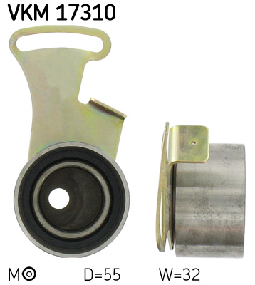 Tensioner Pulley, timing belt - VKM 17310 SKF