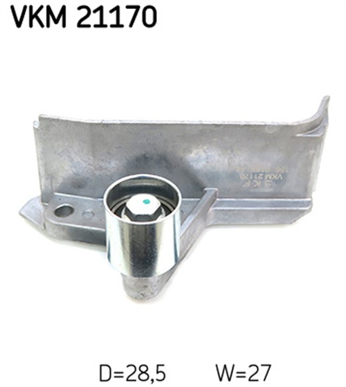 Deflection/Guide Pulley, timing belt - VKM 21170 SKF