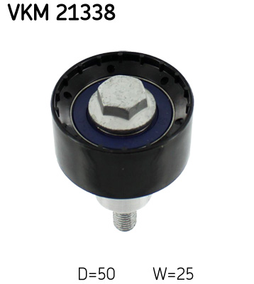 Deflection/Guide Pulley, timing belt - VKM 21338 SKF