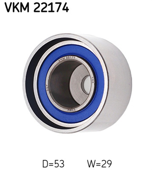 Deflection/Guide Pulley, timing belt - VKM 22174 SKF