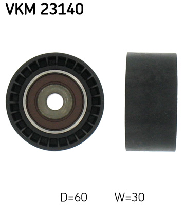 Deflection/Guide Pulley, timing belt - VKM 23140 SKF