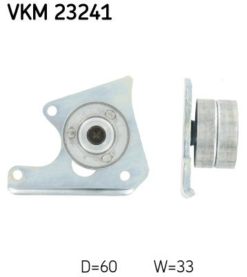 Deflection/Guide Pulley, timing belt - VKM 23241 SKF