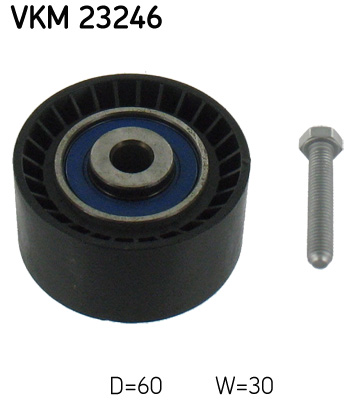 Deflection/Guide Pulley, timing belt - VKM 23246 SKF