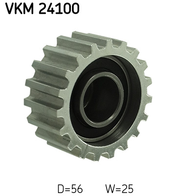 Deflection/Guide Pulley, timing belt - VKM 24100 SKF