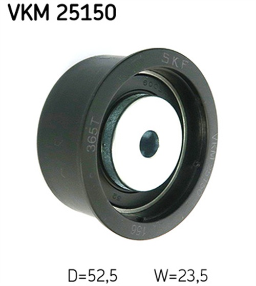 Deflection/Guide Pulley, timing belt - VKM 25150 SKF