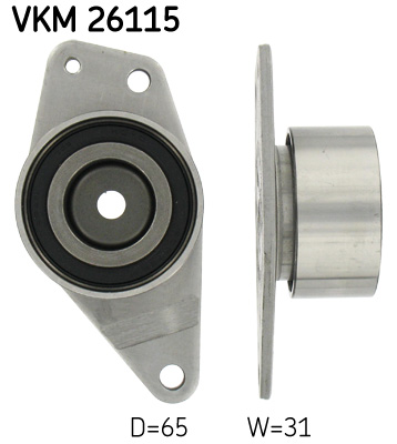 Deflection/Guide Pulley, timing belt - VKM 26115 SKF