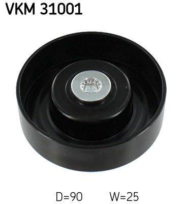 Deflection/Guide Pulley, V-ribbed belt - VKM 31001 SKF